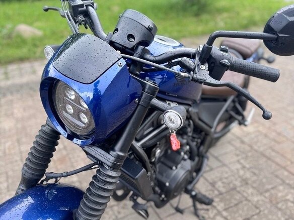 2025 Honda CMX 500 Rebel, синий, 700000 рублей - вид 9