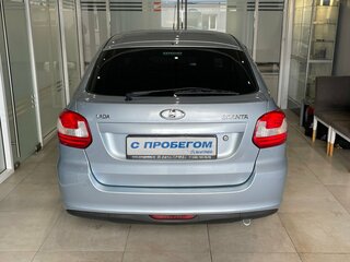 2015 Lada (ВАЗ) Granta I, голубой, 349000 рублей, вид 3