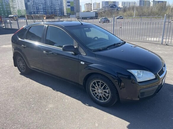 2007 Ford Focus II, чёрный, 470000 рублей - вид 3