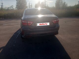 2016 Lada (ВАЗ) Vesta I, серый, 650000 рублей, вид 2