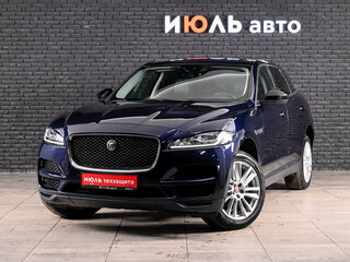 2019 Jaguar F-Pace I, синий, 3350000 рублей, вид 1