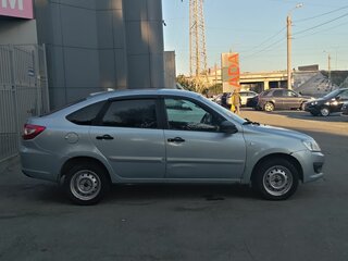 2017 Lada (ВАЗ) Granta I, серебристый, 399000 рублей, вид 5