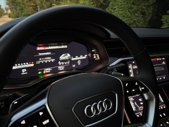 2022 Audi A6 45 TFSI V (C8) Рестайлинг, белый, 6600000 рублей - вид 34