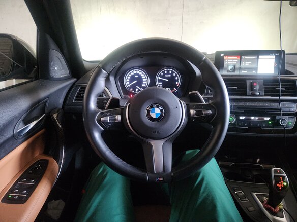 2019 BMW 1 серии M140i xDrive II (F20/F21) Рестайлинг 2, серый, 4245000 рублей - вид 9