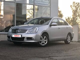 2013 Nissan Almera III (G15), серебристый, 600000 рублей, вид 1