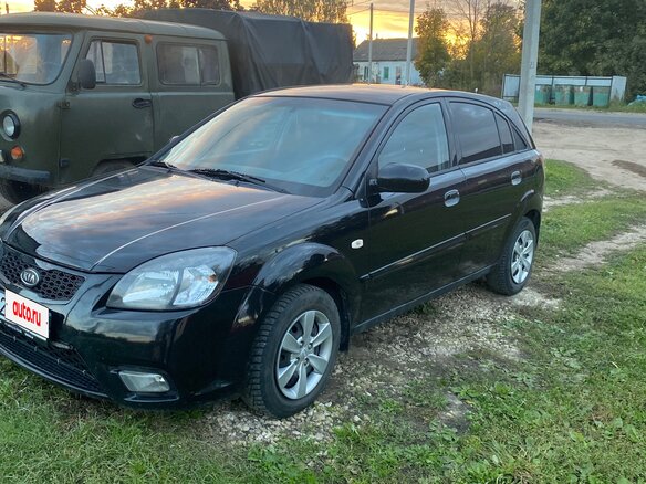 2011 Kia Rio II Рестайлинг, чёрный, 450000 рублей - вид 5