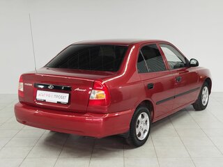 2005 Hyundai Accent ТагАЗ II, красный, 365000 рублей, вид 5