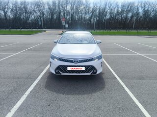 2015 Toyota Camry VII (XV50) Рестайлинг, белый, 2050000 рублей, вид 5