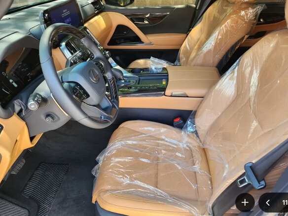 2026 Lexus LX 700h IV, чёрный, 19700202 рублей - вид 9