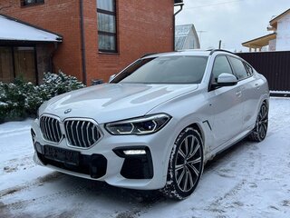2021 BMW X6 40i III (G06), белый, 8500000 рублей, вид 1