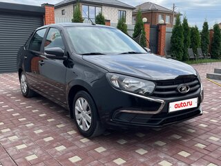 2022 Lada (ВАЗ) Granta I Рестайлинг, чёрный, 690000 рублей, вид 3