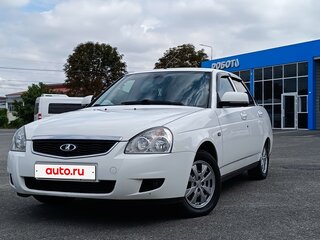 2015 Lada (ВАЗ) Priora I Рестайлинг, белый, 600000 рублей, вид 1