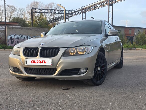 2009 BMW 3 серии 318i V (E90/E91/E92/E93) Рестайлинг, бежевый, 960000 рублей - вид 1