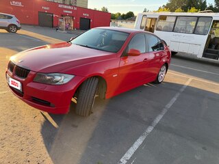 2006 BMW 3 серии 320i V (E90/E91/E92/E93), красный, 690000 рублей, вид 3