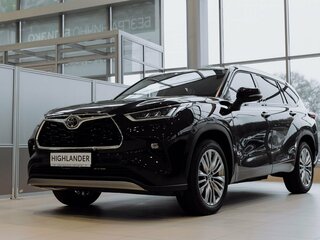 2026 Toyota Highlander IV (XU70), чёрный, 5890000 рублей, вид 4