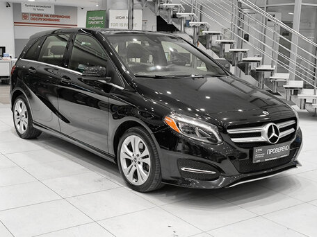 2018 Mercedes-Benz B-Класс 250 II (W246) Рестайлинг, чёрный, 2299000 рублей, вид 3