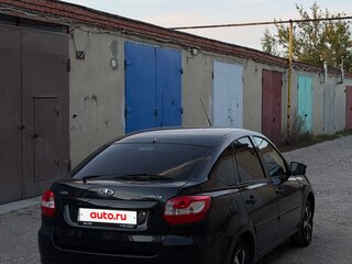 2015 Lada (ВАЗ) Granta I, чёрный, 520000 рублей, вид 5