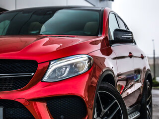 2018 Mercedes-Benz GLE Coupe 350 d I (C292), красный, 5199000 рублей, вид 2