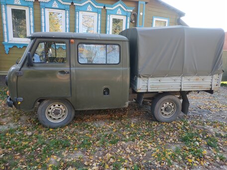 2010 УАЗ 3909, зелёный, 490000 рублей, вид 2