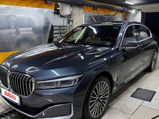 2020 BMW 7 серии Long 750Ld xDrive VI (G11/G12) Рестайлинг, серый, 8600000 рублей, вид 1