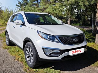 2014 Kia Sportage III Рестайлинг, белый, 1300000 рублей, вид 1