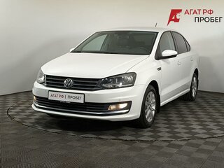 2017 Volkswagen Polo V Рестайлинг, белый, 1285000 рублей, вид 1