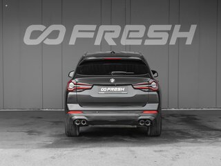 2021 BMW X3 30i xDrive III (G01) Рестайлинг, чёрный, 4900000 рублей, вид 4