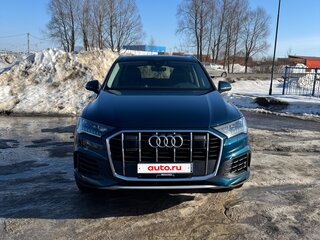 2020 Audi Q7 50 TDI II (4M) Рестайлинг, синий, 6449000 рублей, вид 1