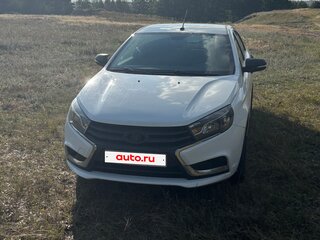 2018 Lada (ВАЗ) Vesta I, белый, 750000 рублей, вид 1