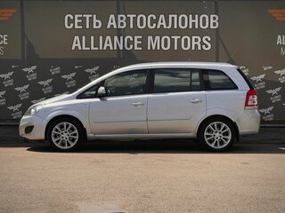 2012 Opel Zafira B Рестайлинг, серебристый, 869000 рублей, вид 4