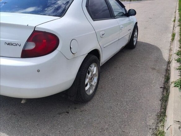 1999 Dodge Neon II, белый - вид 7
