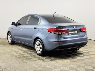 2015 Kia Rio III Рестайлинг, голубой, 798900 рублей, вид 2