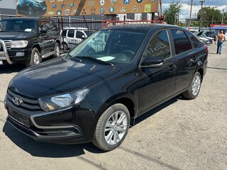 2024 Lada (ВАЗ) Granta I Рестайлинг, чёрный, 1330000 рублей, вид 2