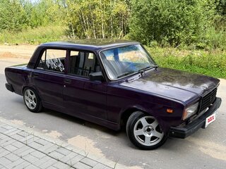 2004 Lada (ВАЗ) 2107, фиолетовый, 110000 рублей, вид 2