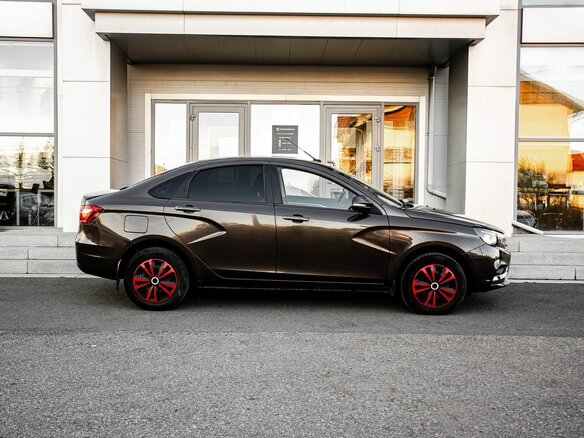 2018 Lada (ВАЗ) Vesta I, коричневый, 850000 рублей - вид 7