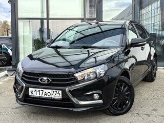 2021 Lada (ВАЗ) Vesta I, чёрный, 1070000 рублей, вид 1