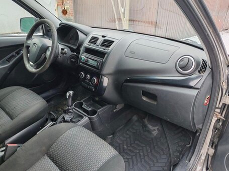 2014 Lada (ВАЗ) Kalina II, коричневый, 300000 рублей, вид 4