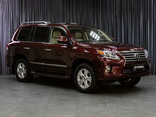 2014 Lexus LX 570 III Рестайлинг, красный, 4199000 рублей, вид 1