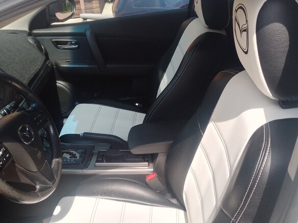 2011 Mazda 6 II (GH) Рестайлинг, белый, 1120000 рублей - вид 8