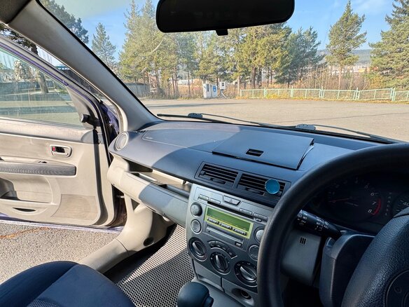 2003 Mazda Demio II (DY), синий, 255000 рублей - вид 17