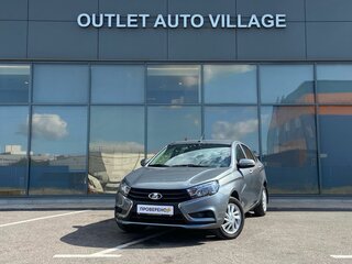 2016 Lada (ВАЗ) Vesta I, серый, 594000 рублей, вид 1