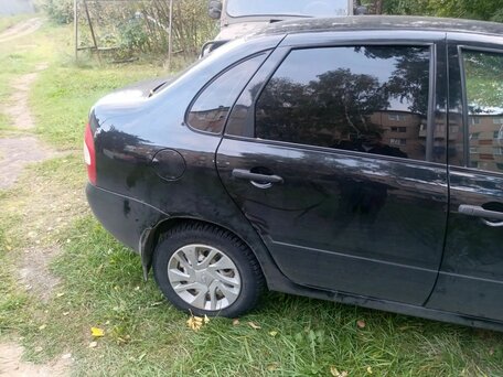 2010 Lada (ВАЗ) Kalina I, чёрный, 160000 рублей, вид 1