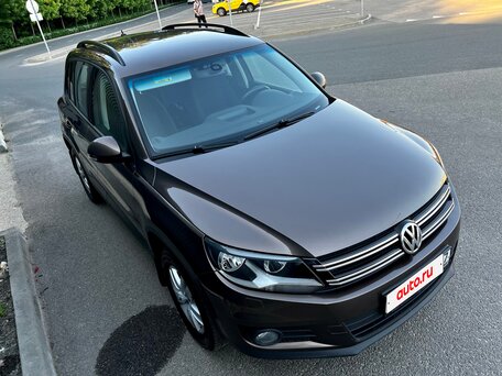 2015 Volkswagen Tiguan I Рестайлинг, коричневый, 1590000 рублей, вид 1