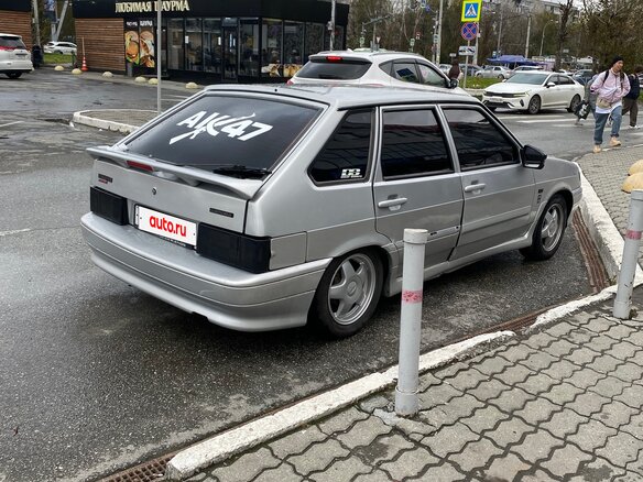 2009 Lada (ВАЗ) 2114, серый - вид 3