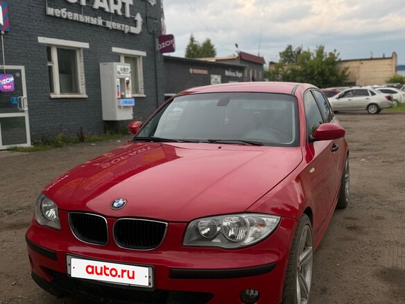 2006 BMW 1 серии 116i I (E81/E82/E87/E88), красный, 600000 рублей - вид 7