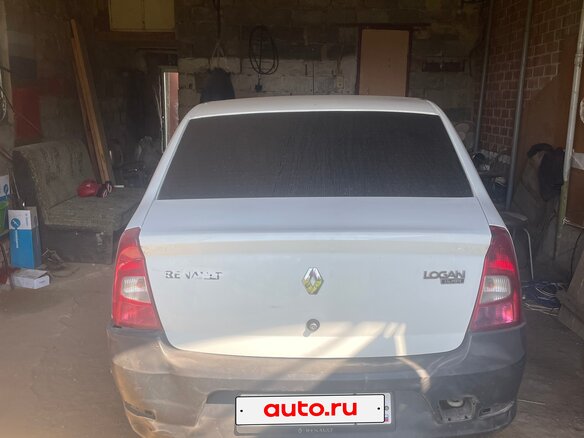 2013 Renault Logan I Рестайлинг, белый, 250000 рублей - вид 5