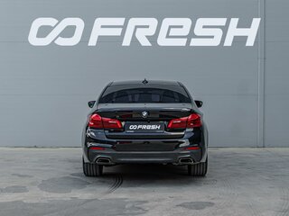 2017 BMW 5 серии 520d VII (G30/G31/G38), чёрный, 3080000 рублей, вид 4