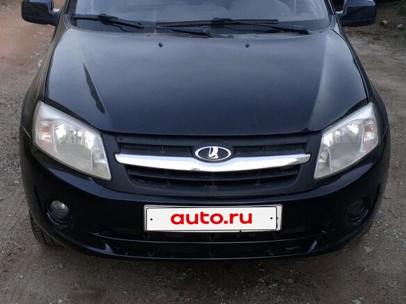 2012 Lada (ВАЗ) Granta I, чёрный, 270000 рублей