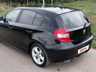 2005 BMW 1 серии 118i I (E81/E82/E87/E88), чёрный, 570000 рублей, вид 4