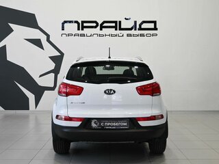 2015 Kia Sportage III Рестайлинг, белый, 1289900 рублей, вид 4